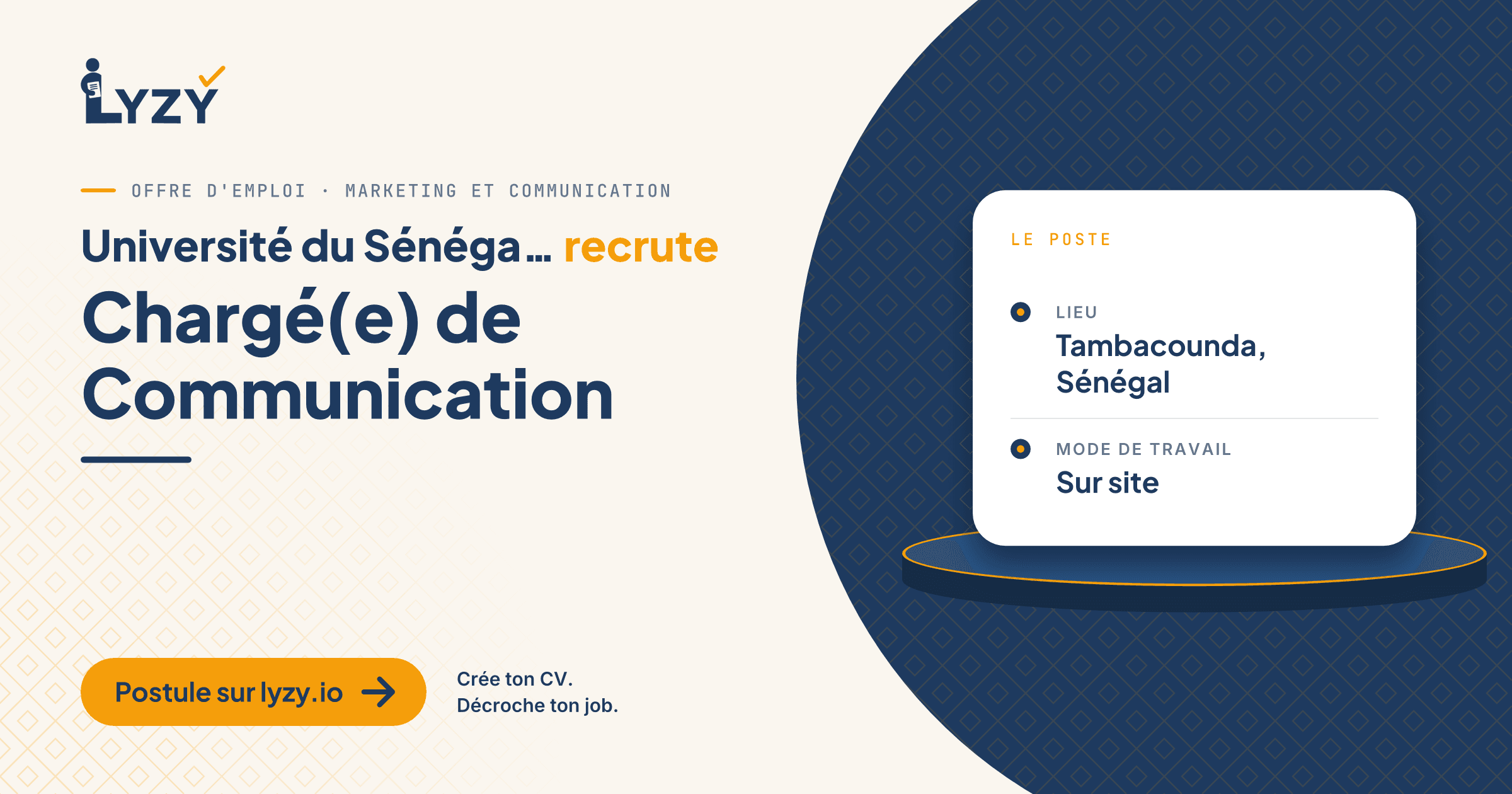 Chargé(e) de Communication