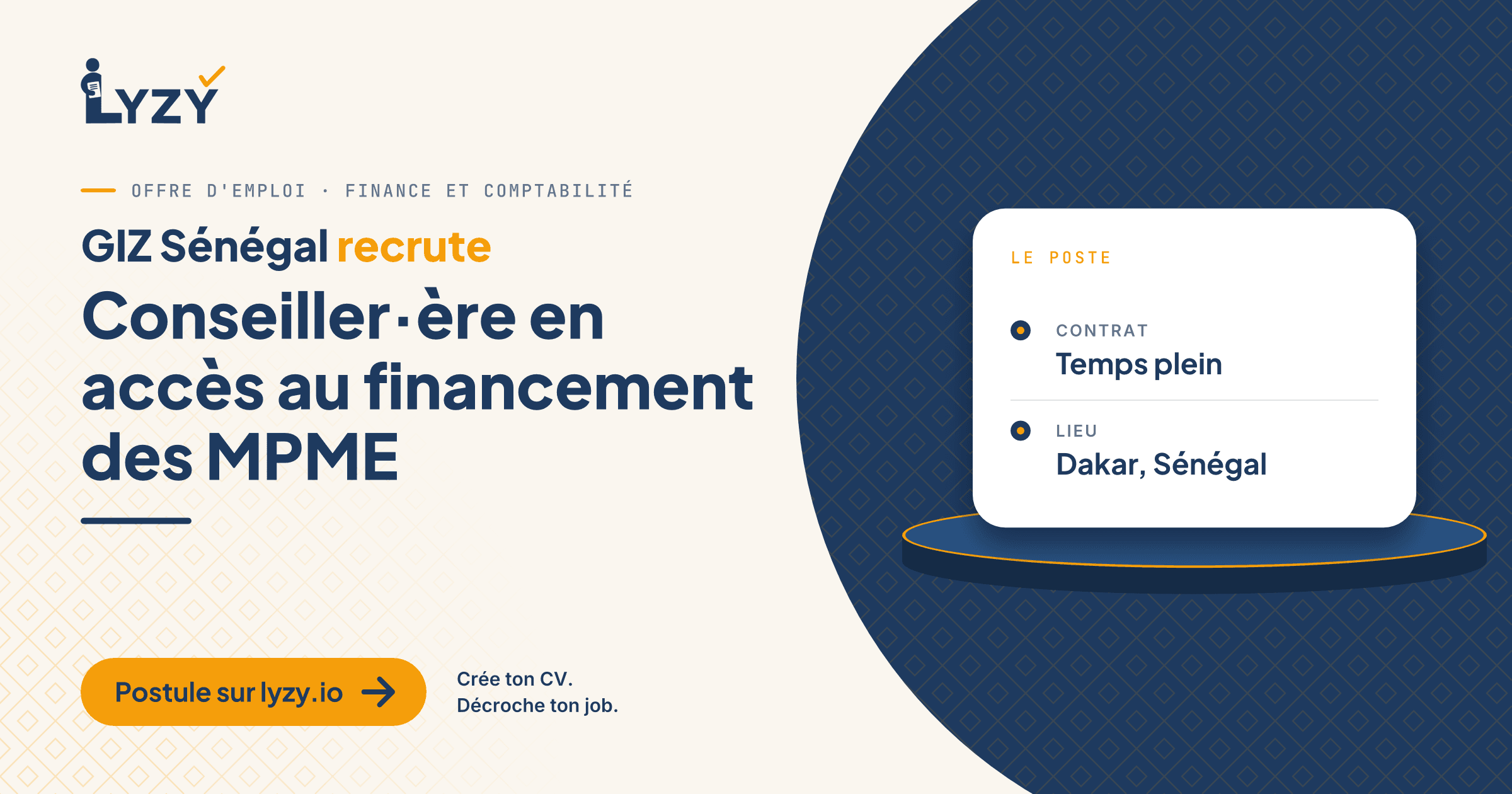 Conseiller·ère en accès au financement des MPME
