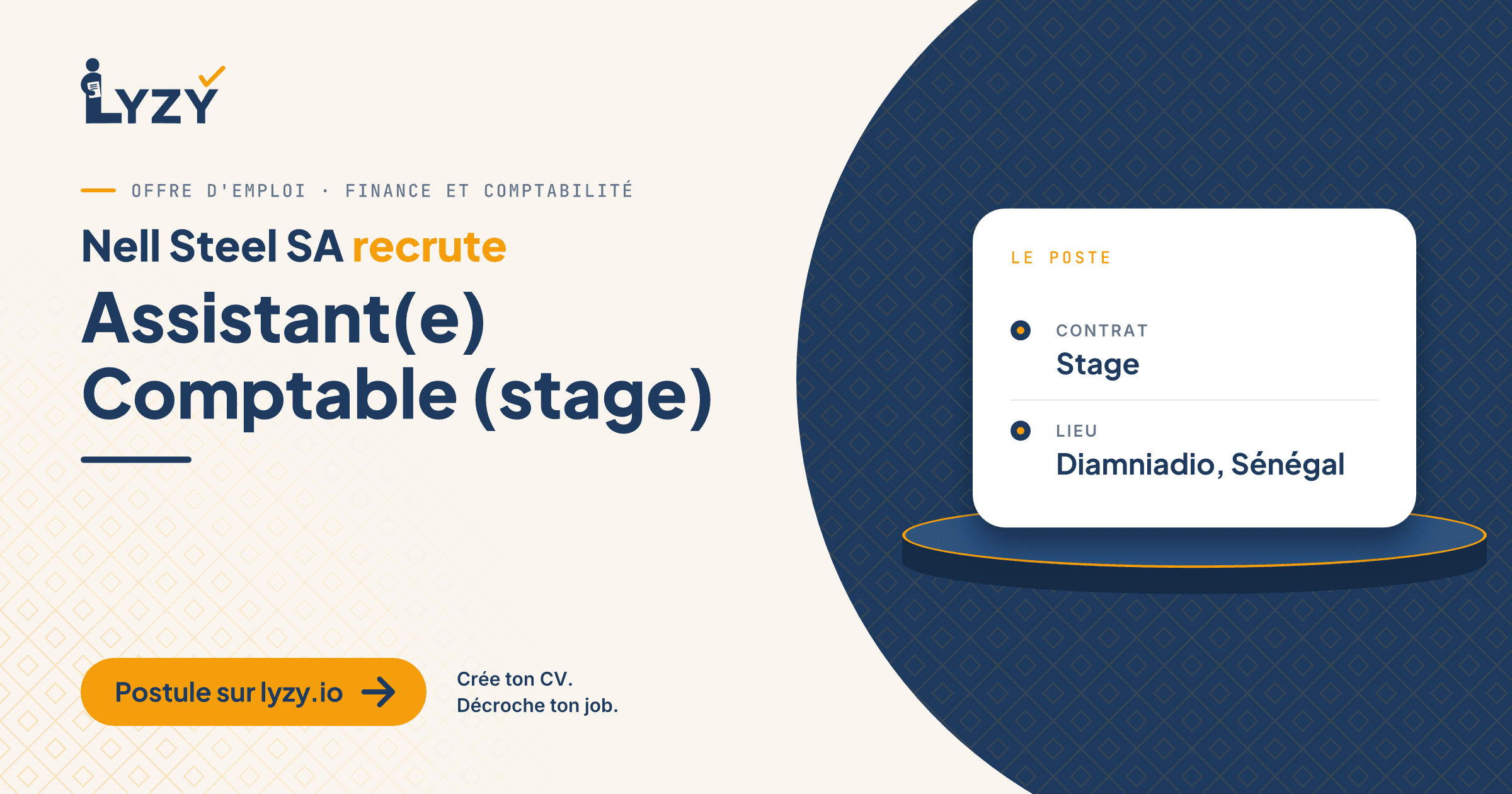 Assistant(e) Comptable (stage)