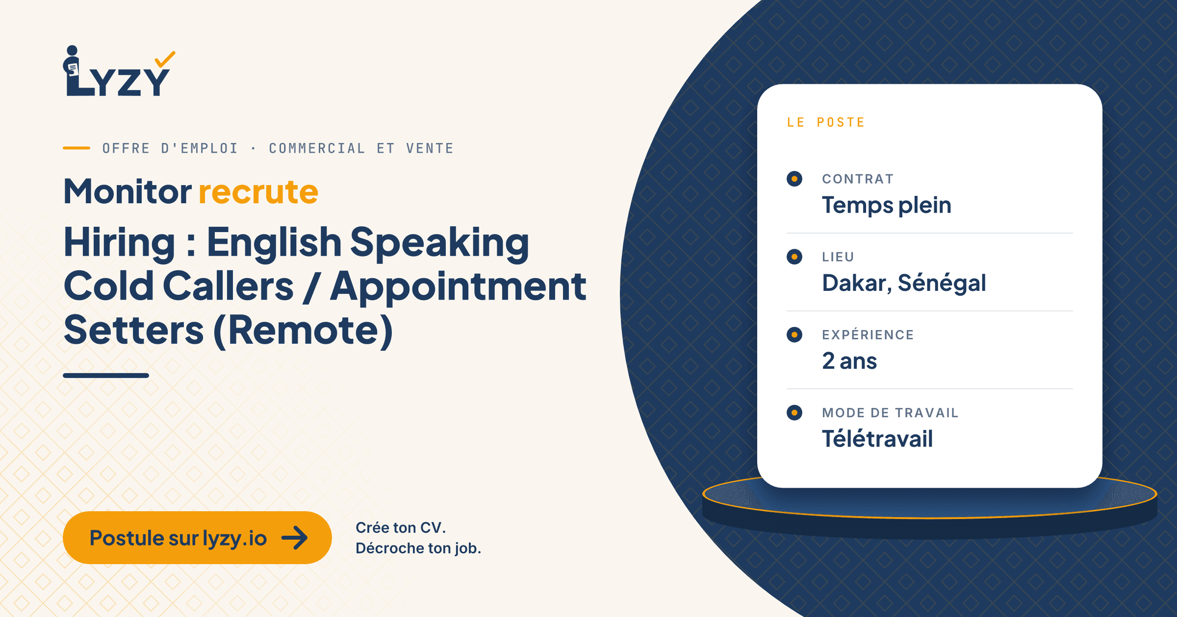 Hiring : English Speaking Cold Callers / Appointment Setters (Remote)