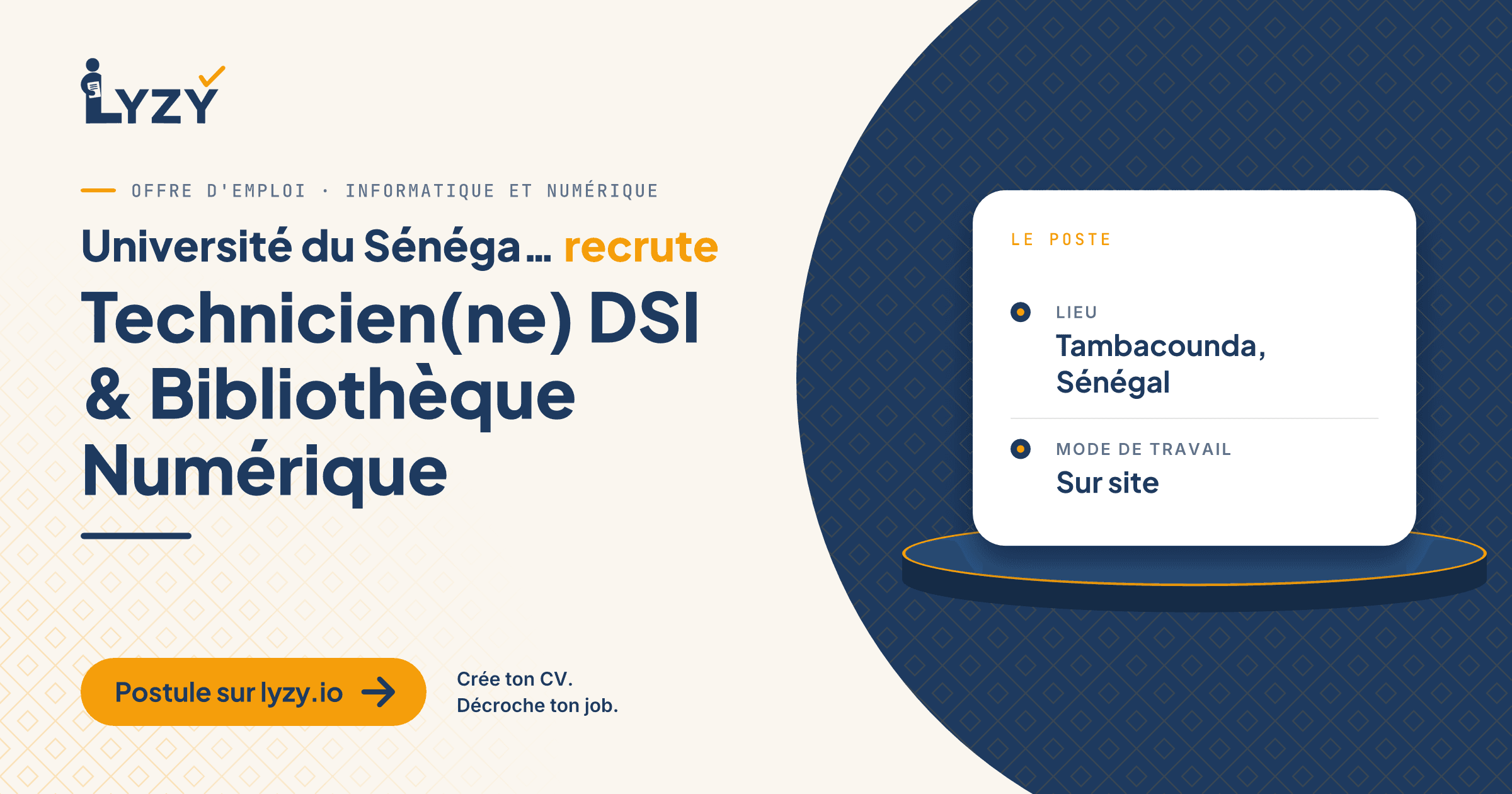 Technicien(ne) DSI & Bibliothèque Numérique