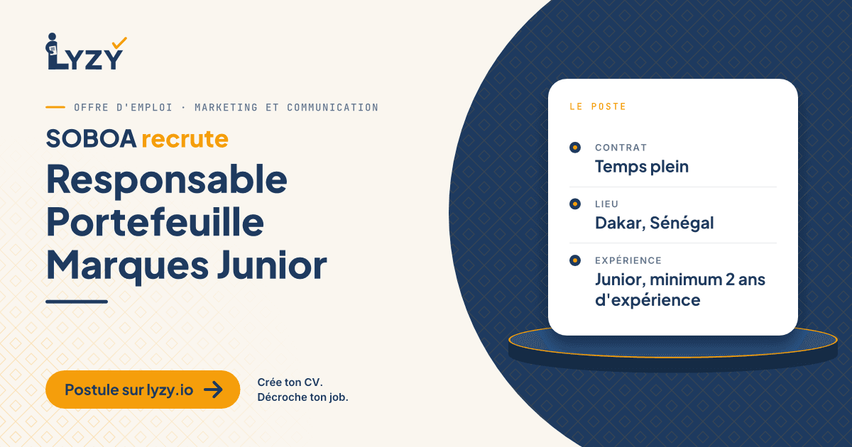 Responsable Portefeuille Marques Junior