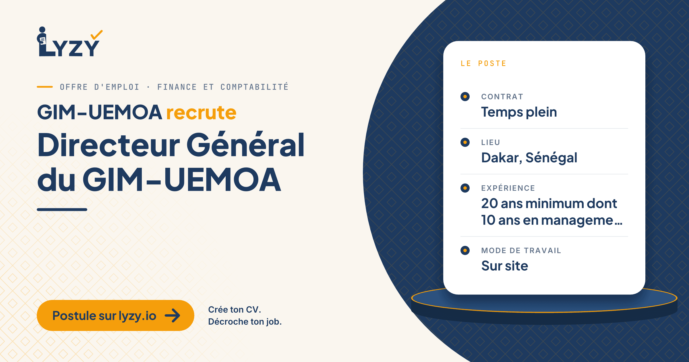 Directeur Général du GIM-UEMOA