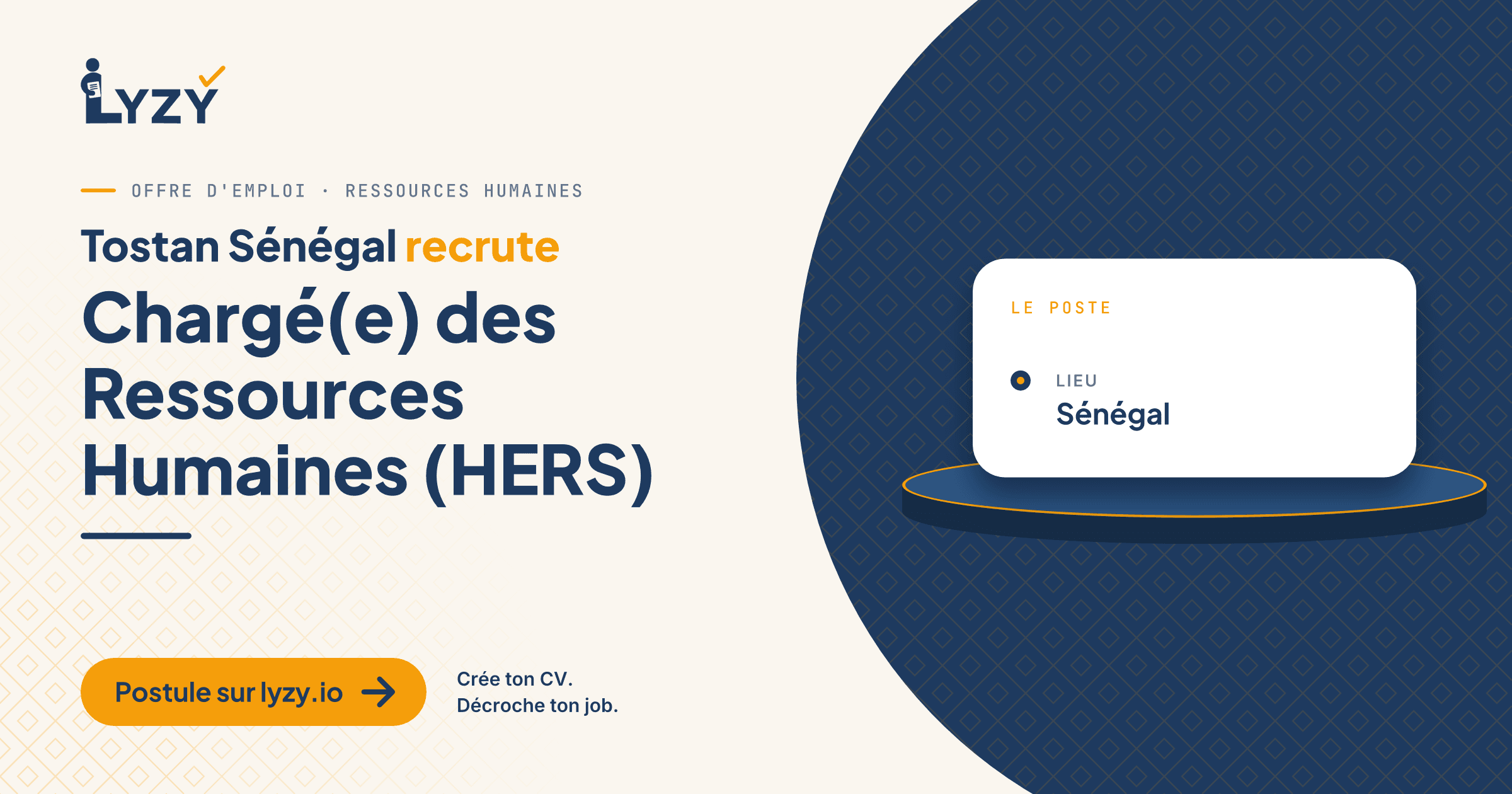 Chargé(e) des Ressources Humaines (HERS)