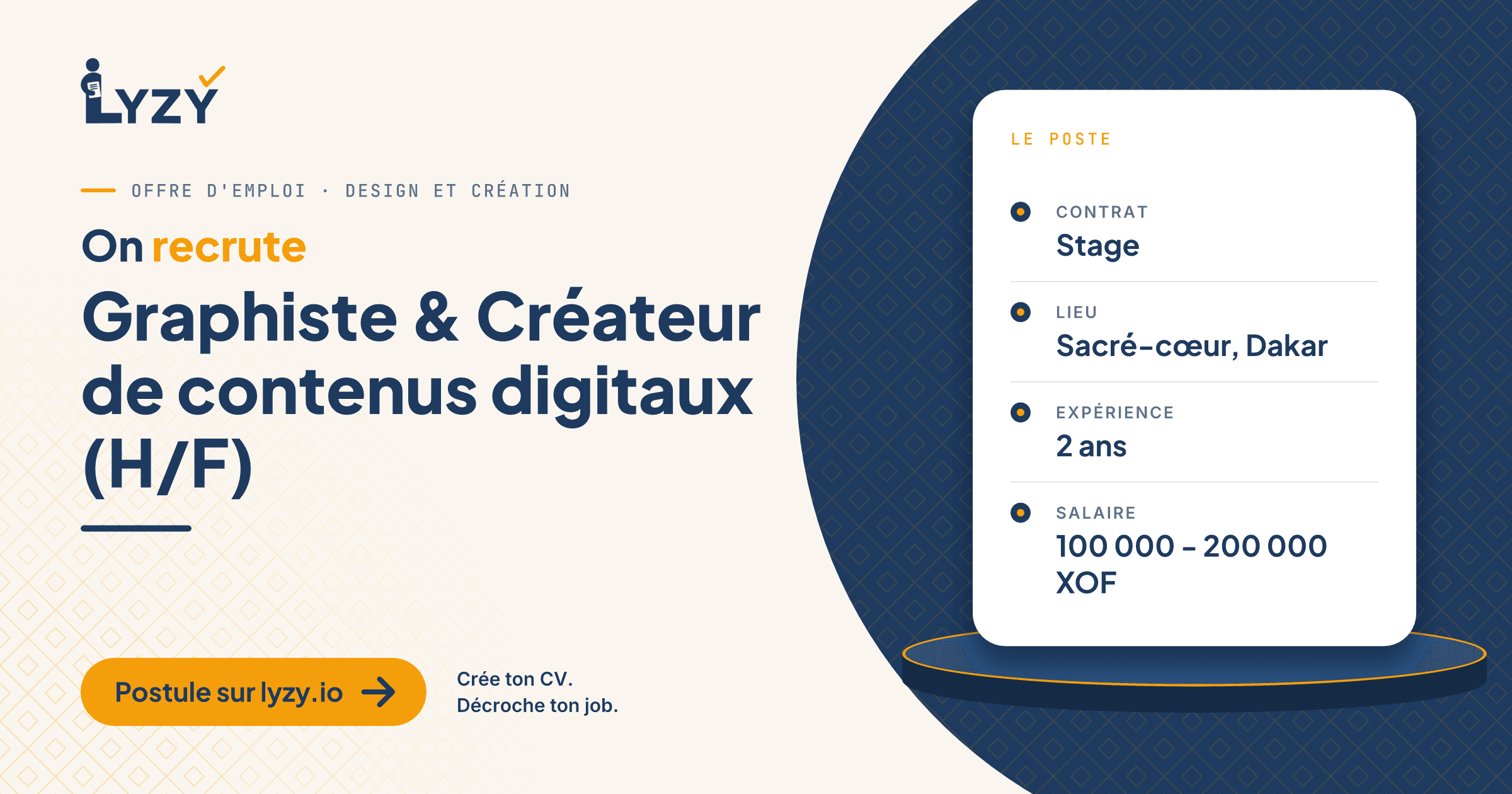 Graphiste & Créateur de contenus digitaux (H/F)