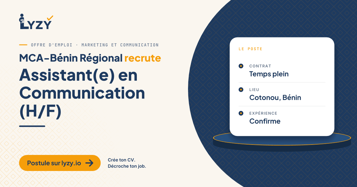 Assistant(e) en Communication (H/F)