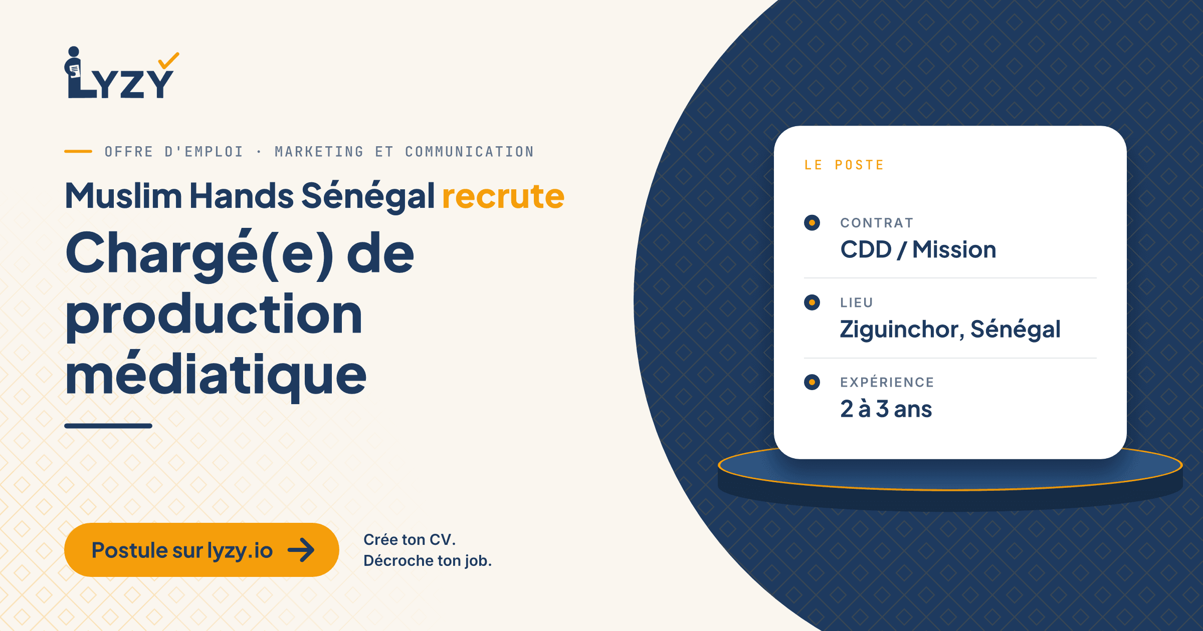Chargé(e) de production médiatique
