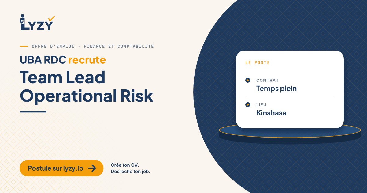 Team Lead Operational Risk