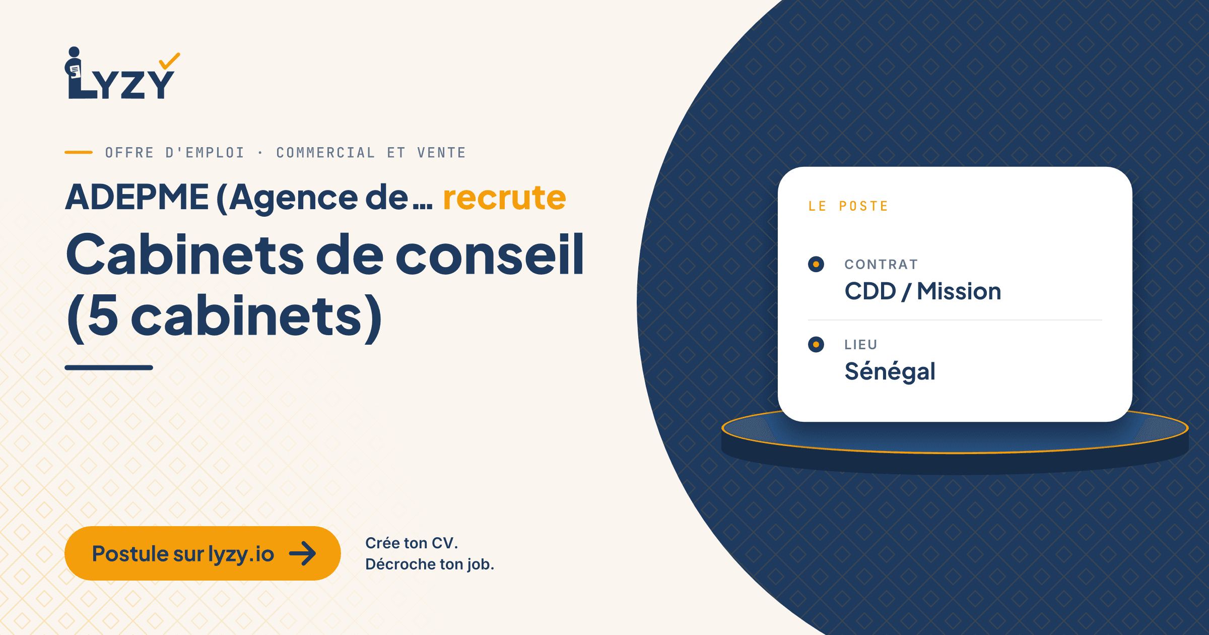 Cabinets de conseil (5 cabinets)