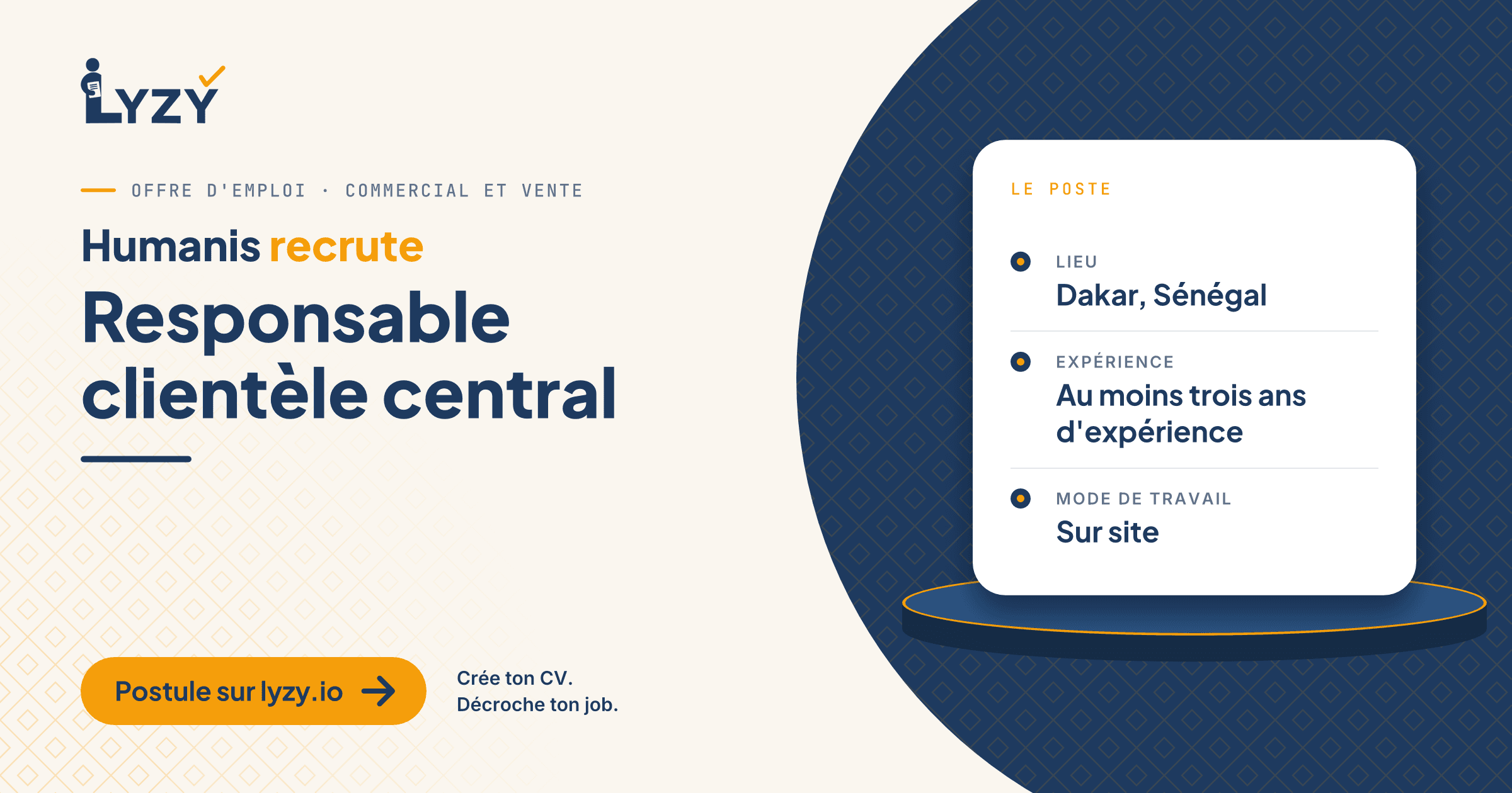 Responsable clientèle central