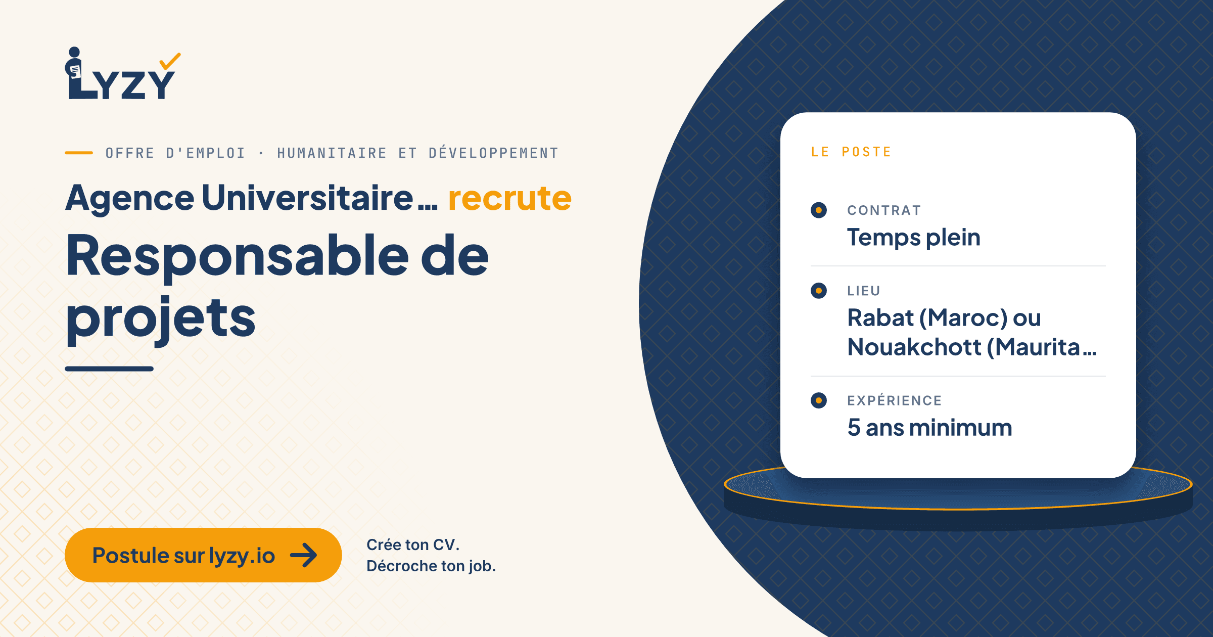 Responsable de projets