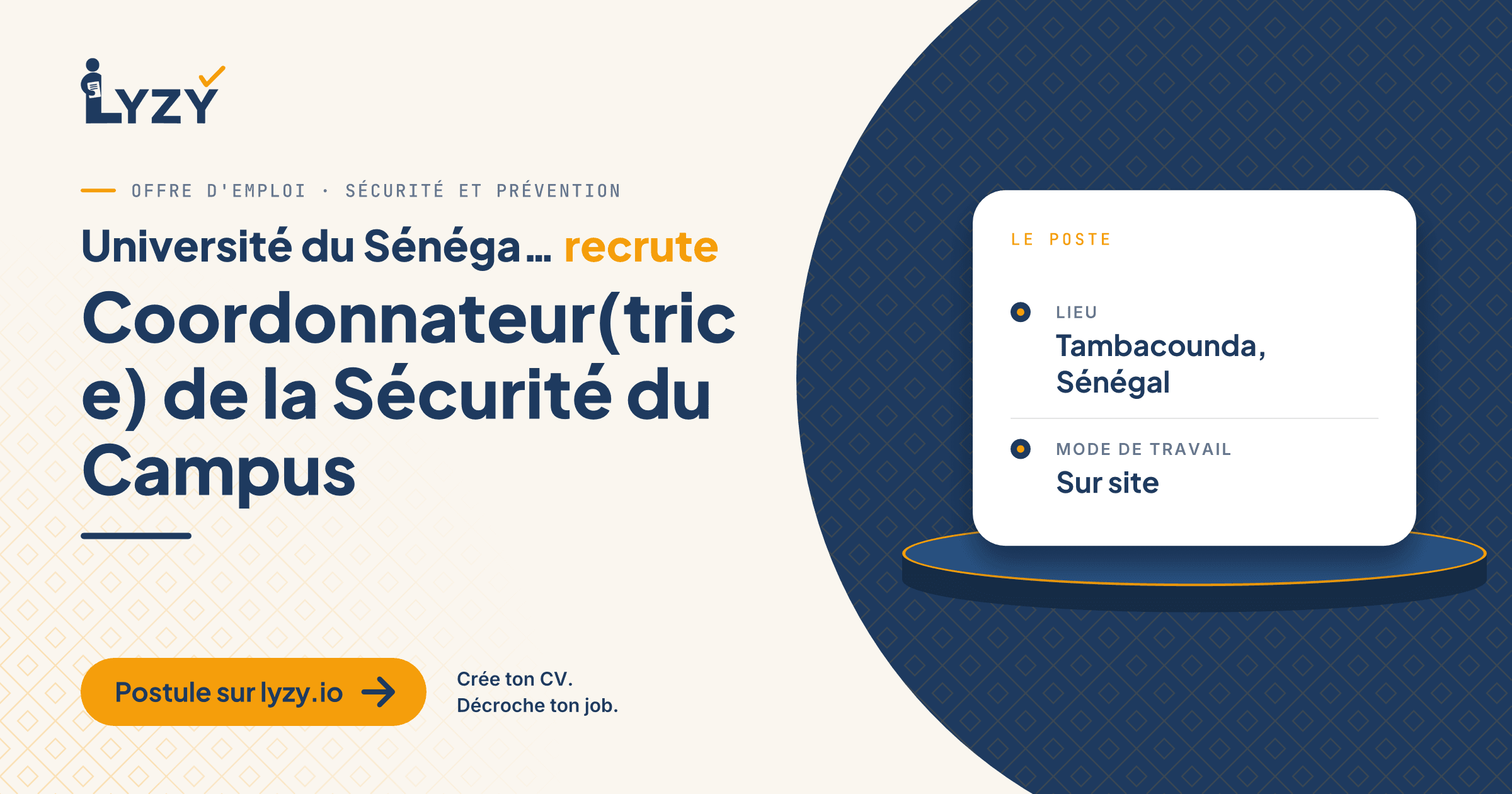 Coordonnateur(trice) de la Sécurité du Campus