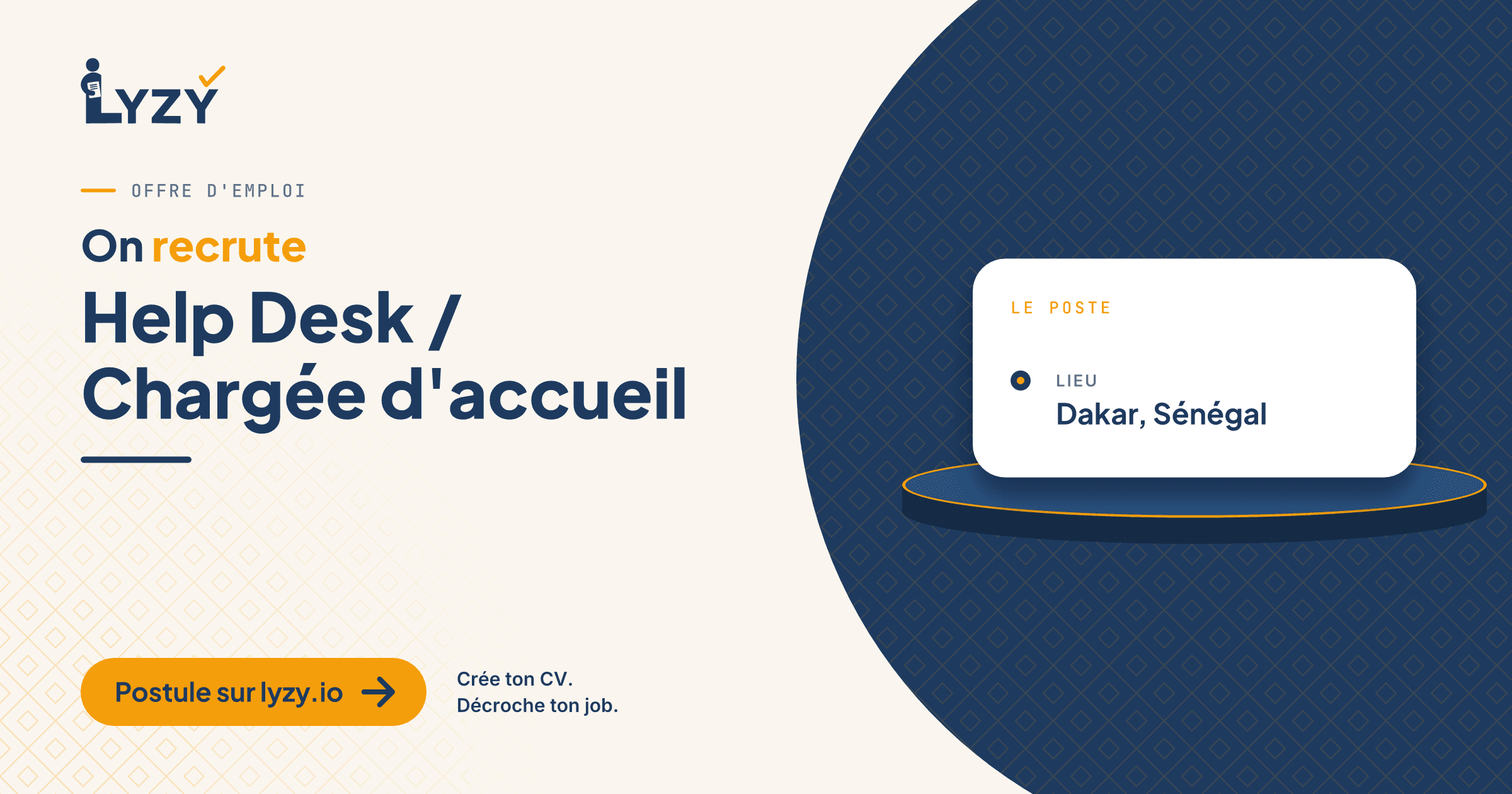 Help Desk / Chargée d'accueil