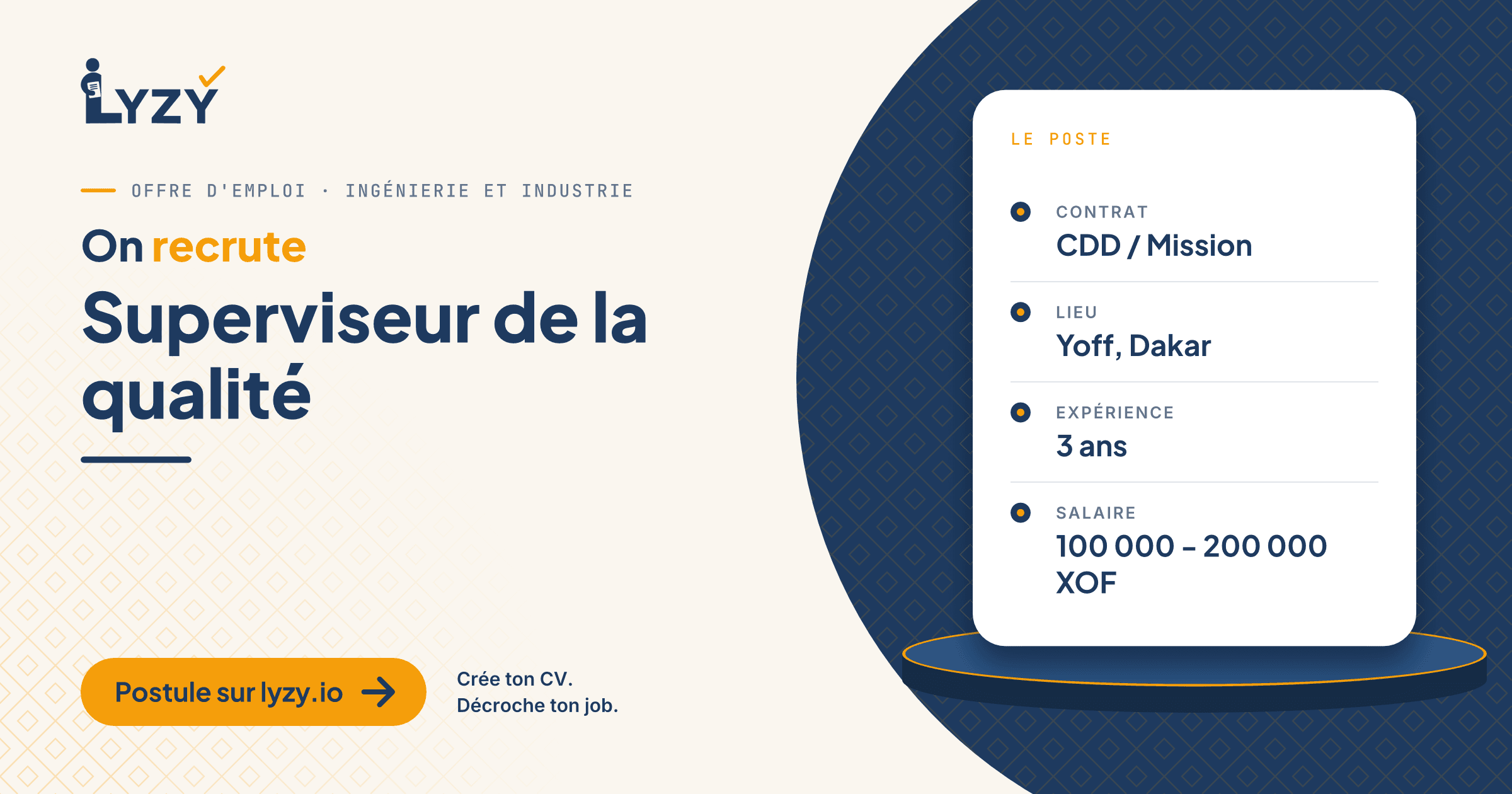 Superviseur de la qualité