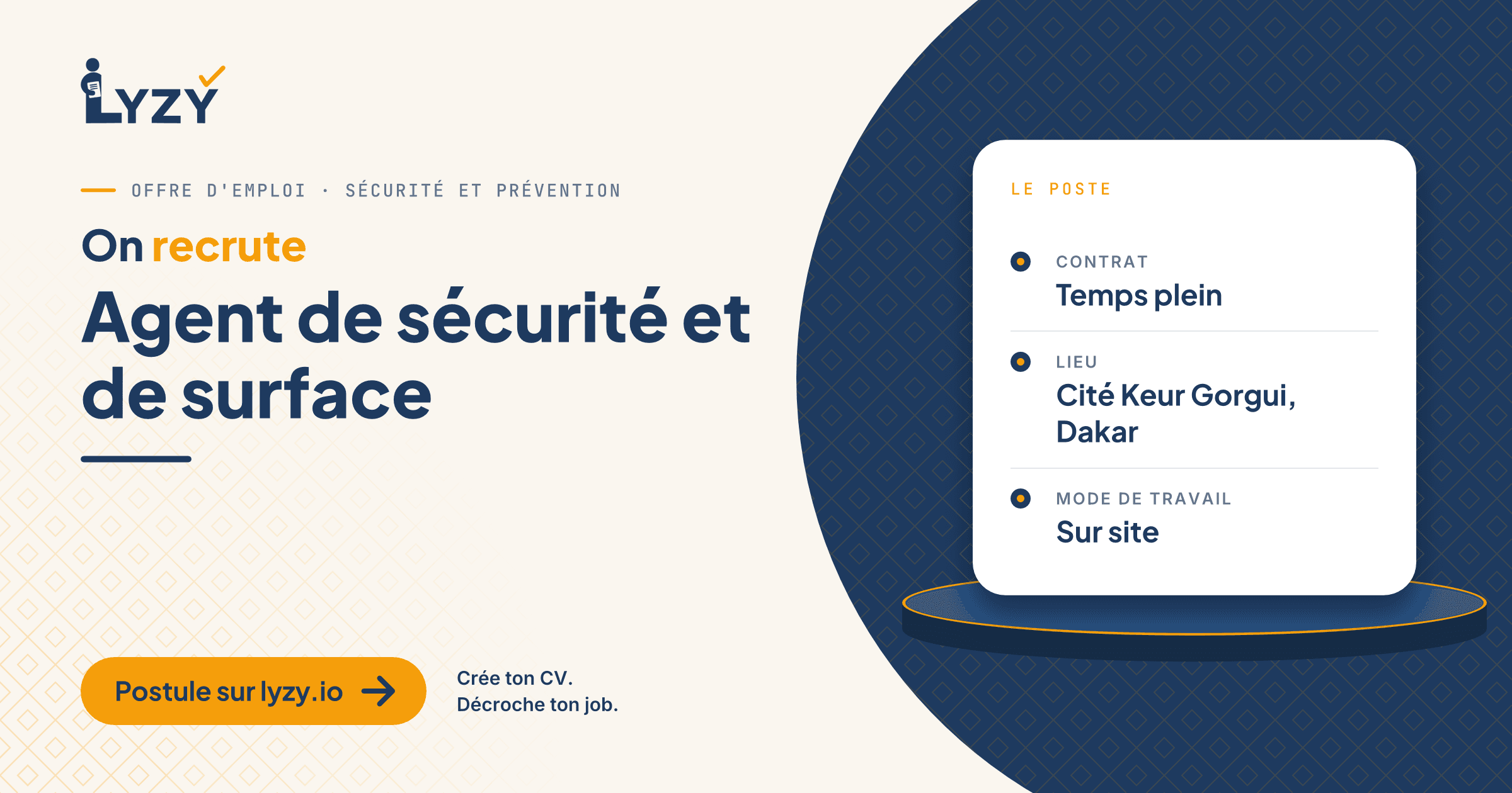 Agent de sécurité et de surface