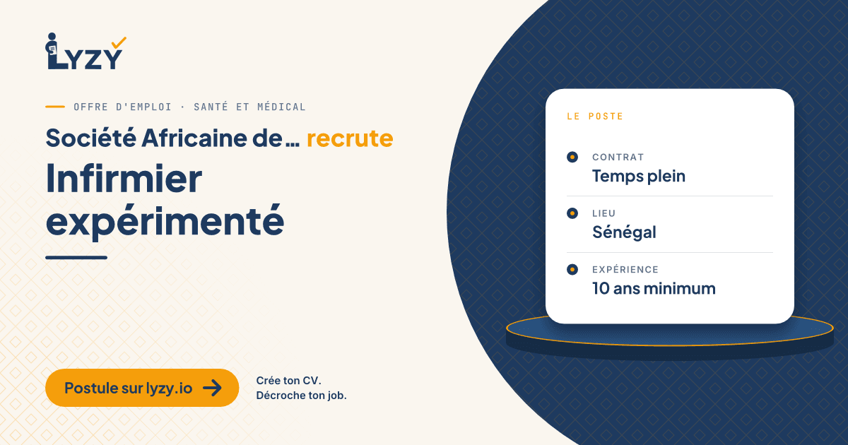 Infirmier expérimenté