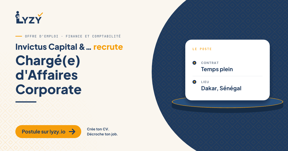 Chargé(e) d'Affaires Corporate