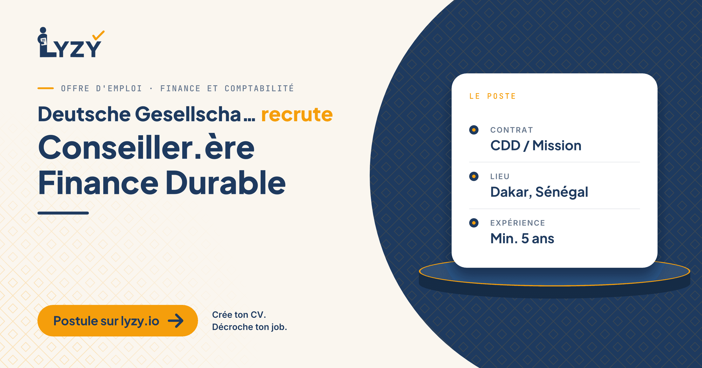 Conseiller.ère Finance Durable