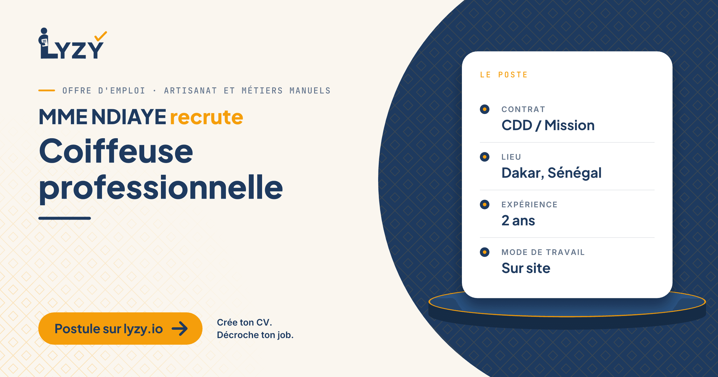 Coiffeuse professionnelle