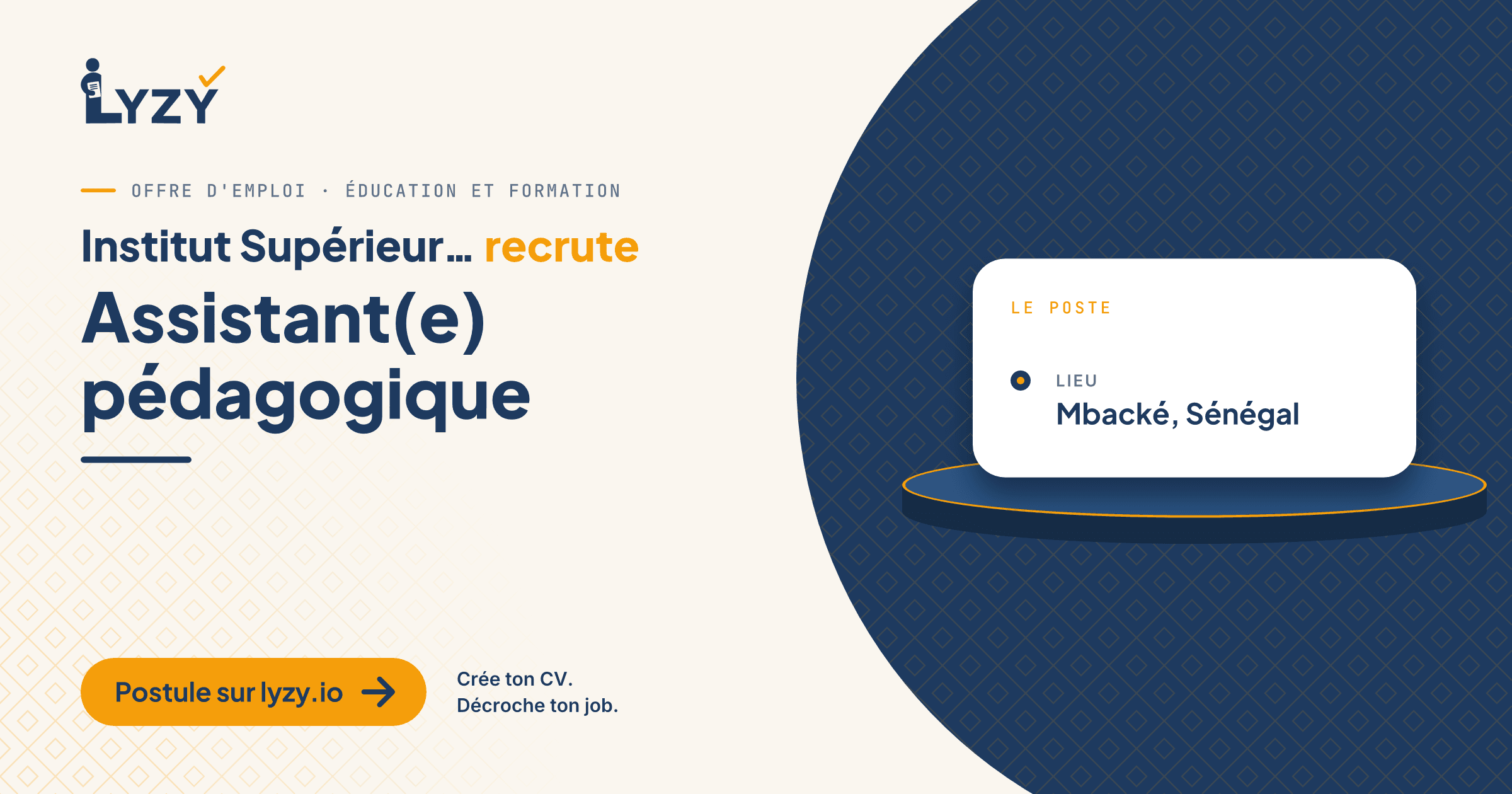 Assistant(e) pédagogique