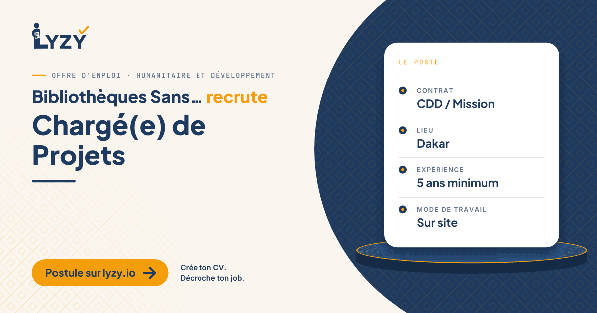 Chargé(e) de Projets