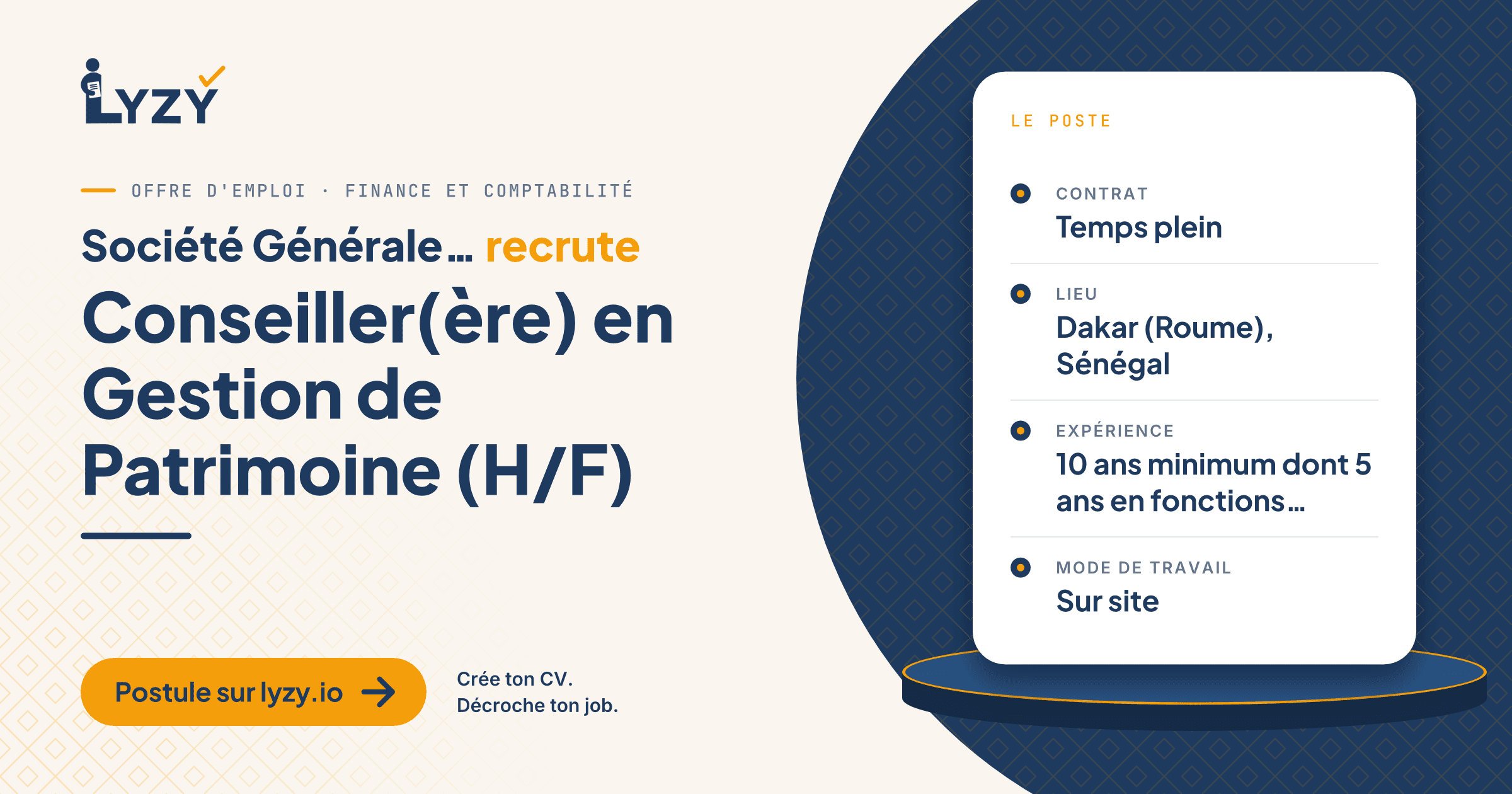 Conseiller(ère) en Gestion de Patrimoine (H/F)