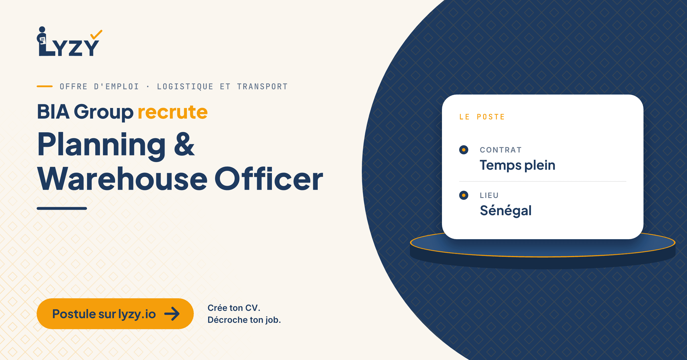 Planning & Warehouse Officer