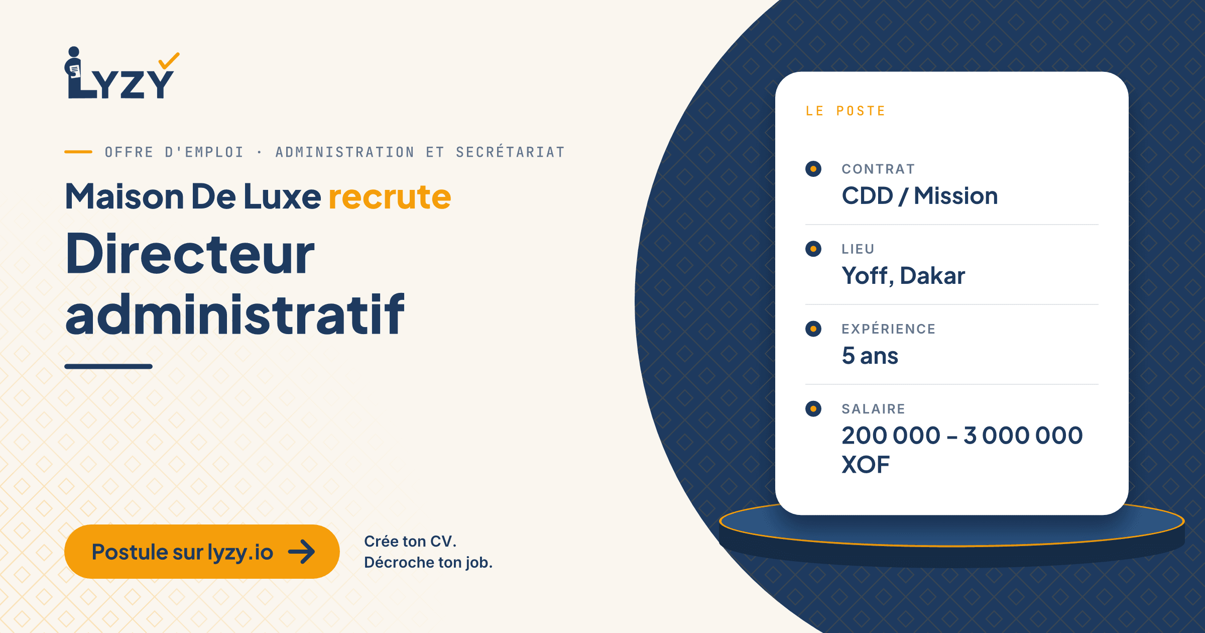 Directeur administratif