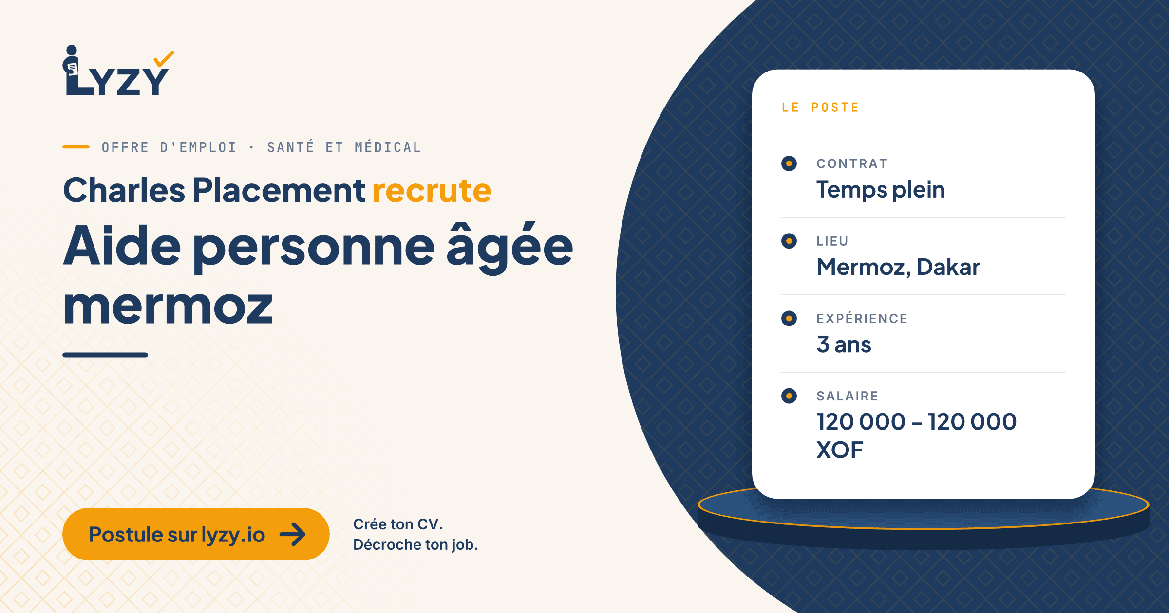 Aide personne âgée mermoz