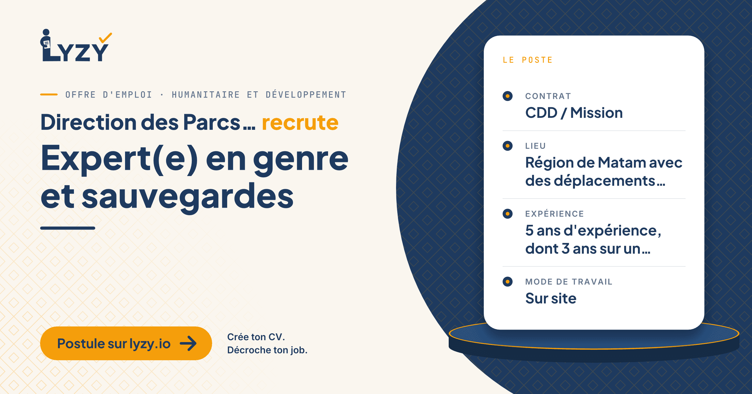 Expert(e) en genre et sauvegardes