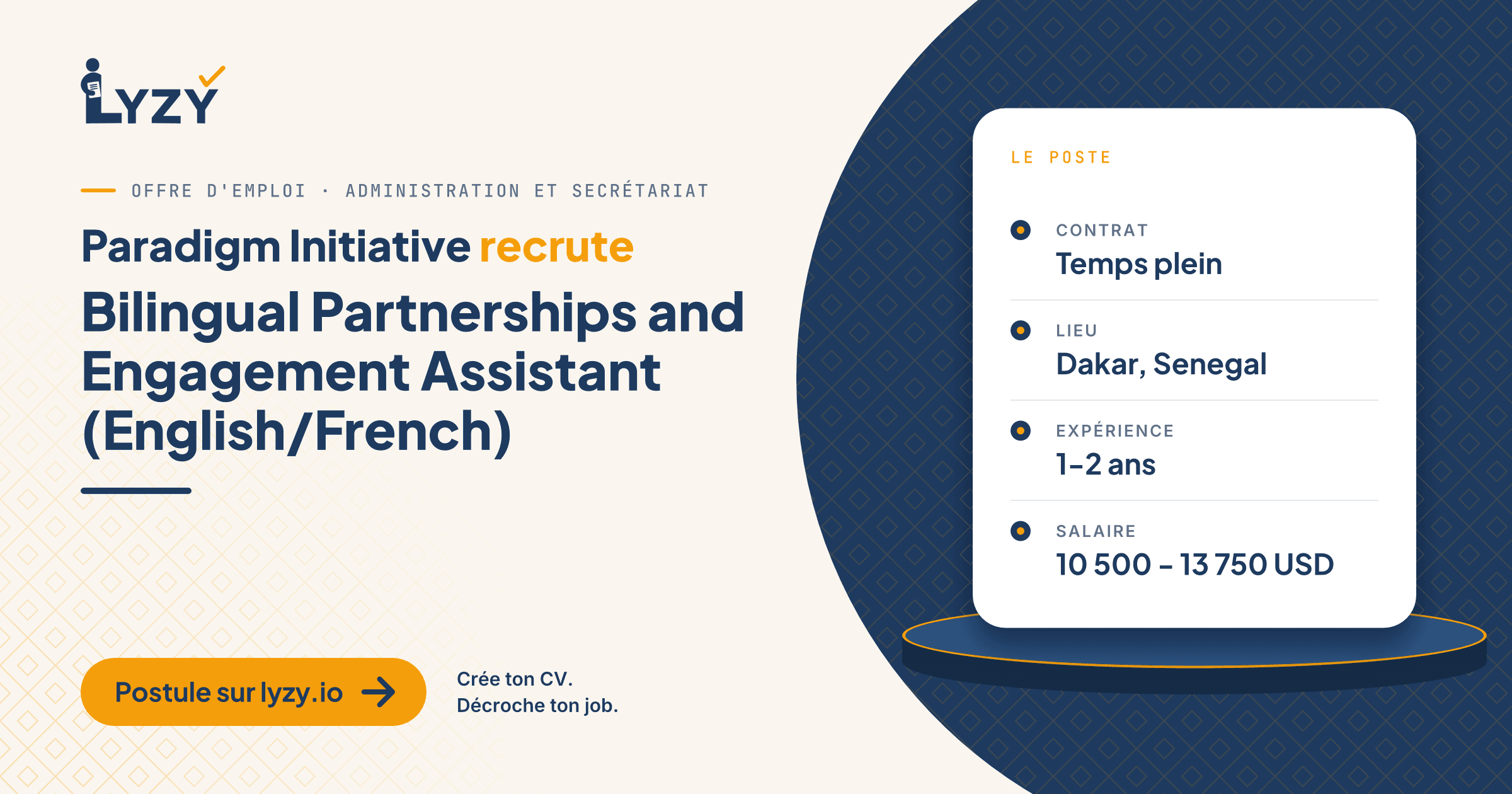 Bilingual Partnerships and Engagement Assistant (English/French)