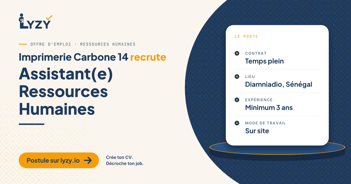 Assistant(e) Ressources Humaines