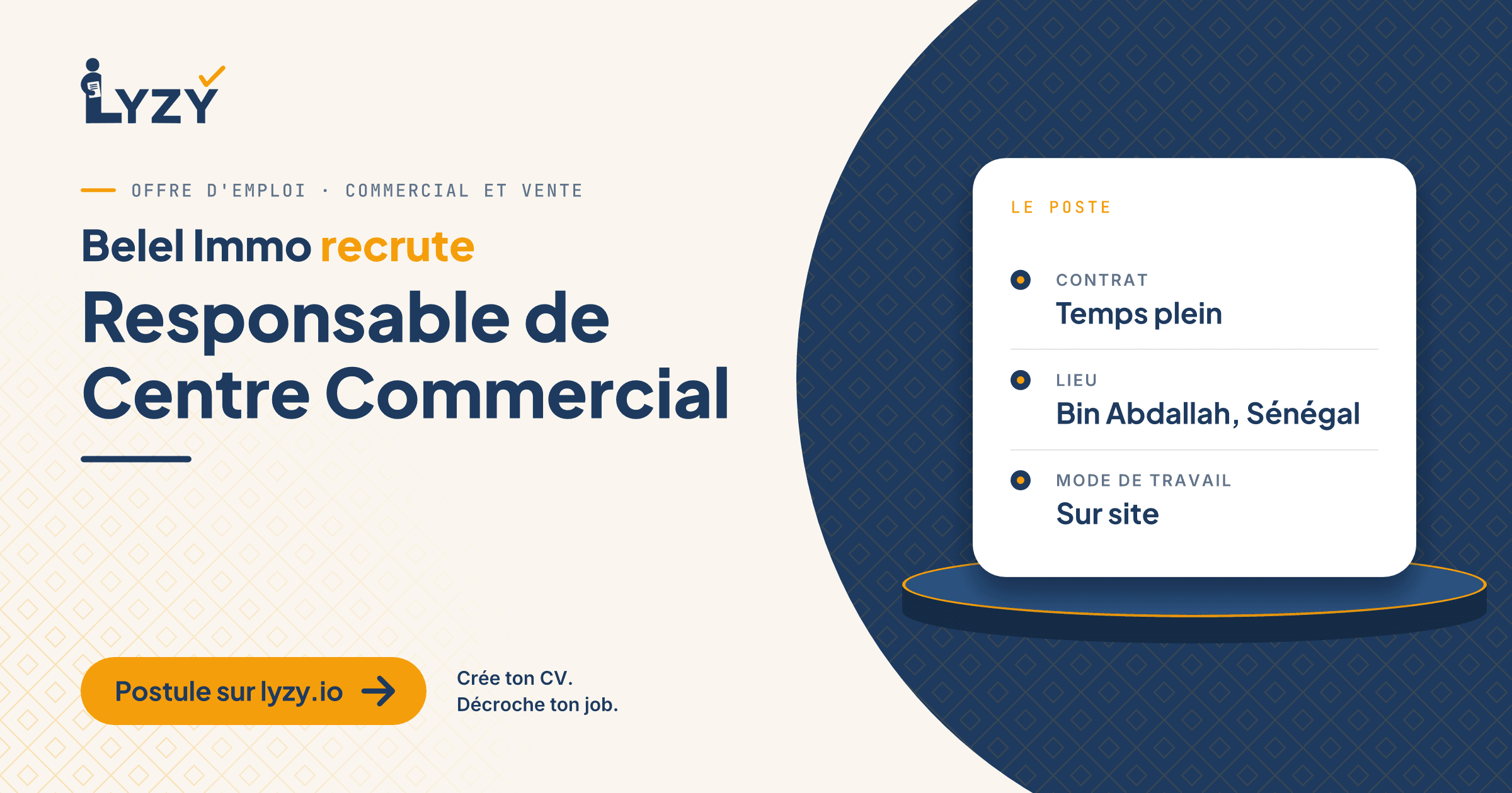 Responsable de Centre Commercial