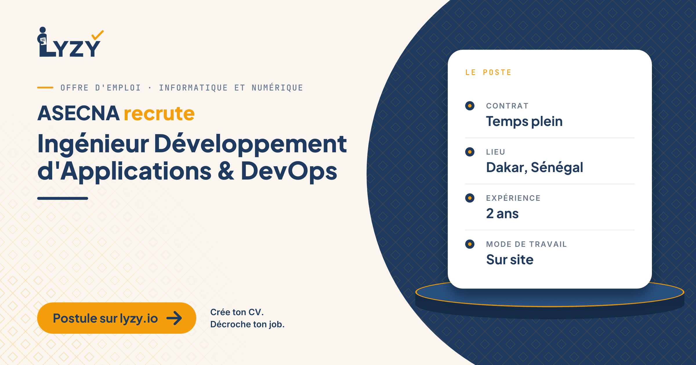 Ingénieur Développement d'Applications & DevOps