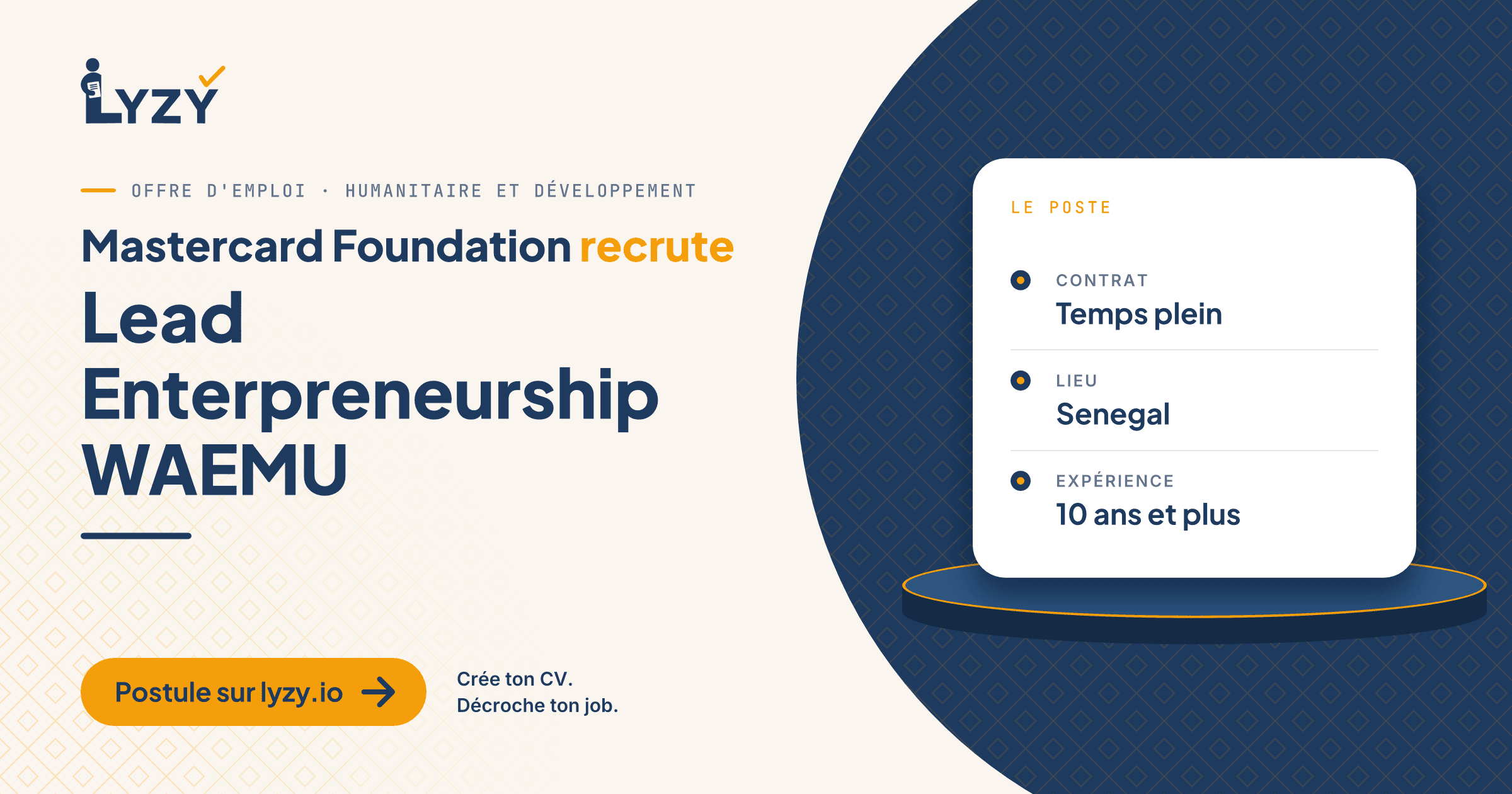 Lead Enterpreneurship WAEMU