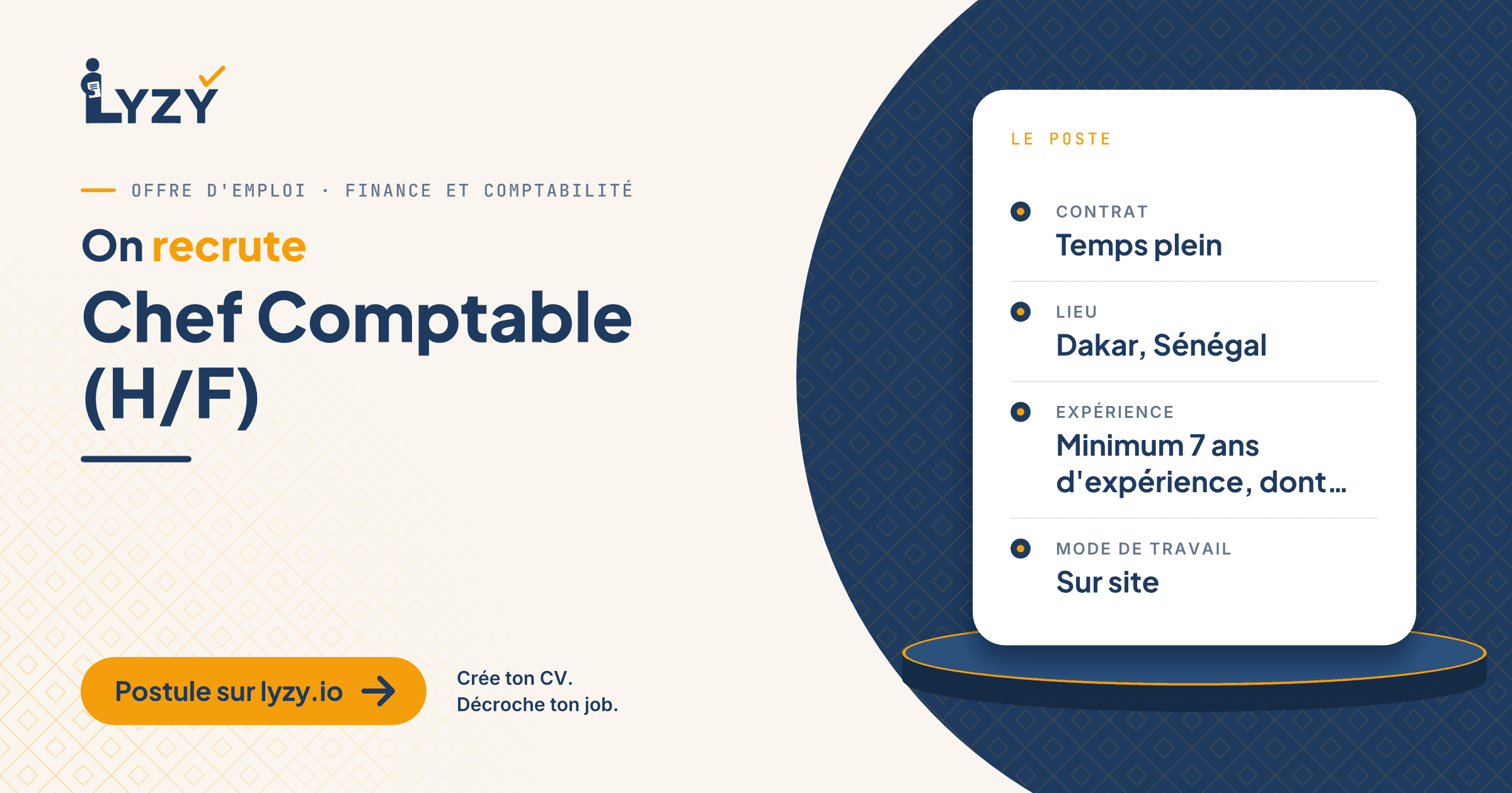 Chef Comptable (H/F)