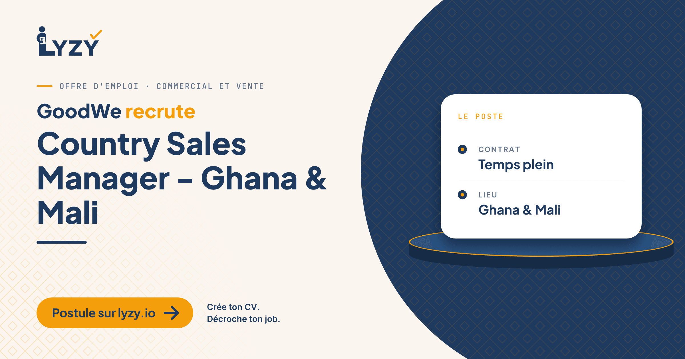 Country Sales Manager - Ghana & Mali