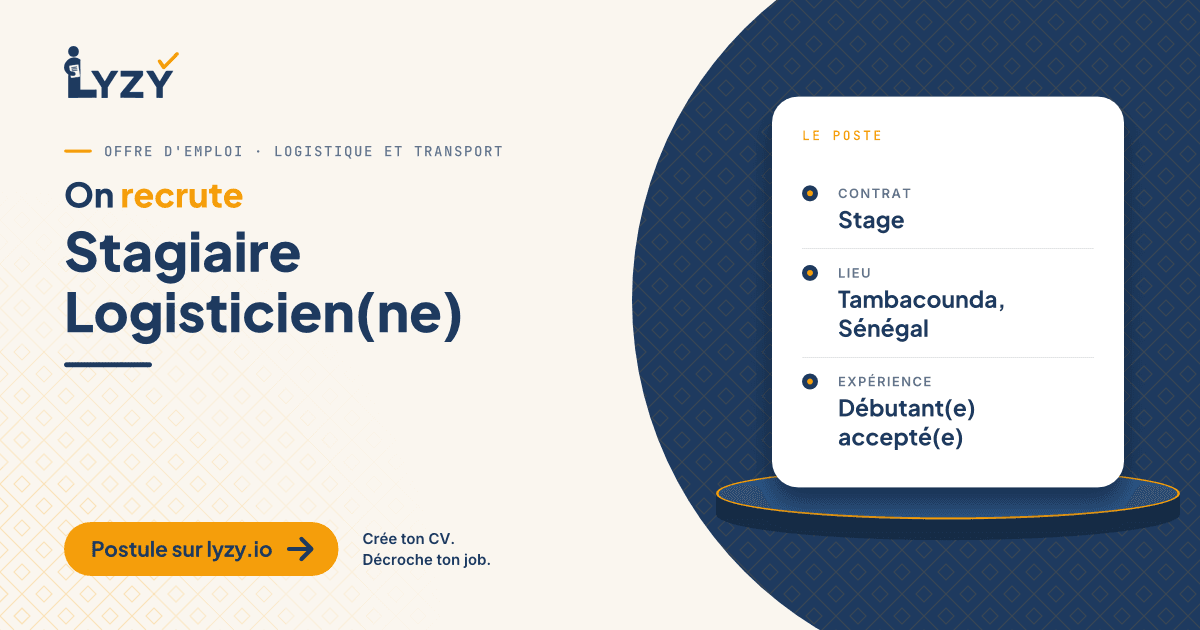 Stagiaire Logisticien(ne)