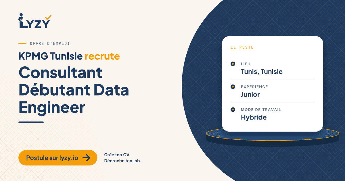 Consultant Débutant Data Engineer
