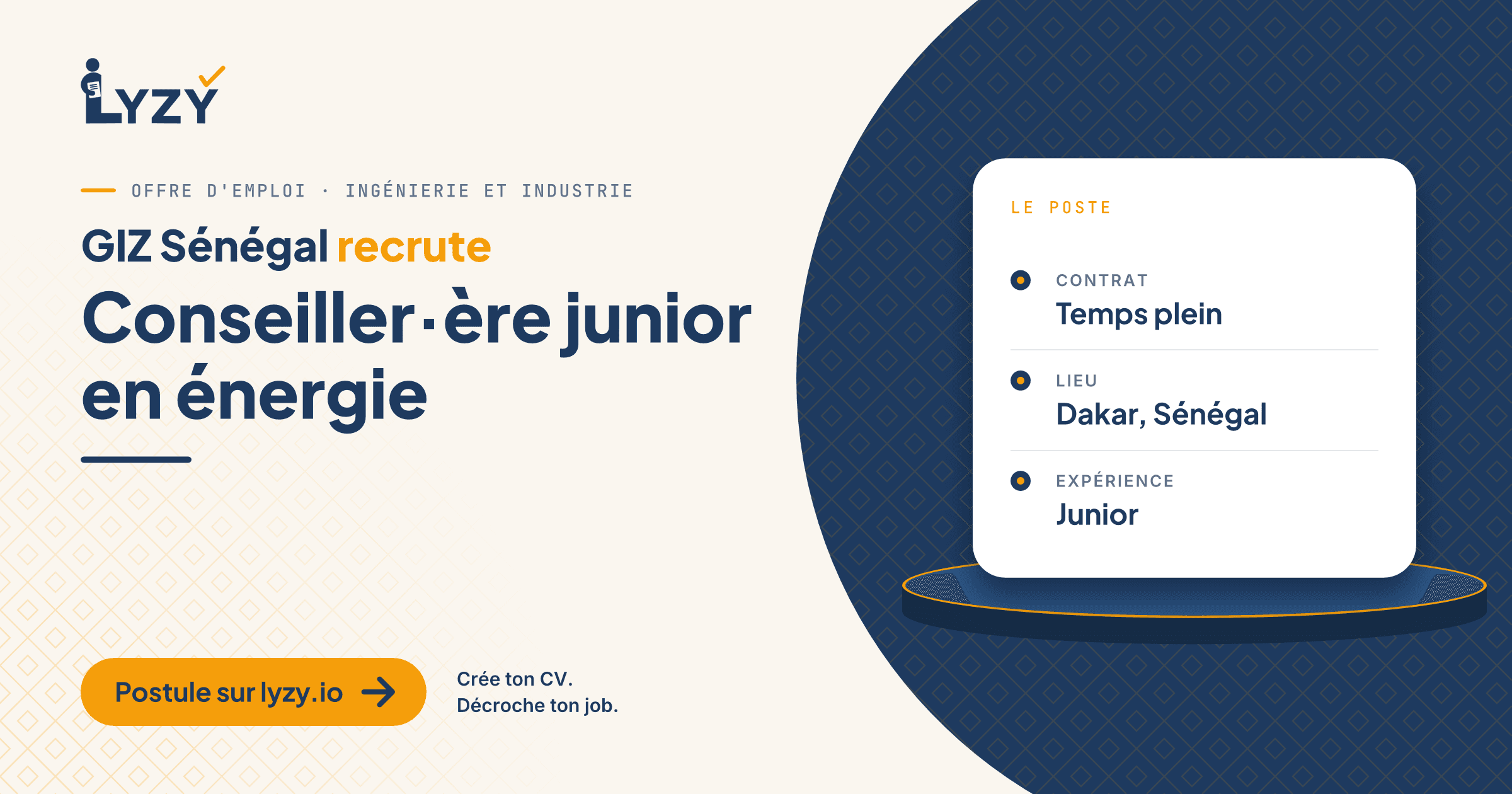 Conseiller·ère junior en énergie