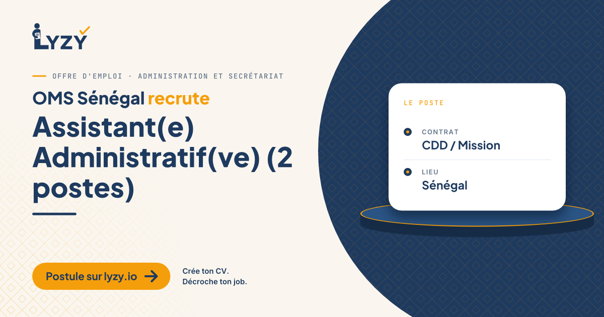 Assistant(e) Administratif(ve) (2 postes)