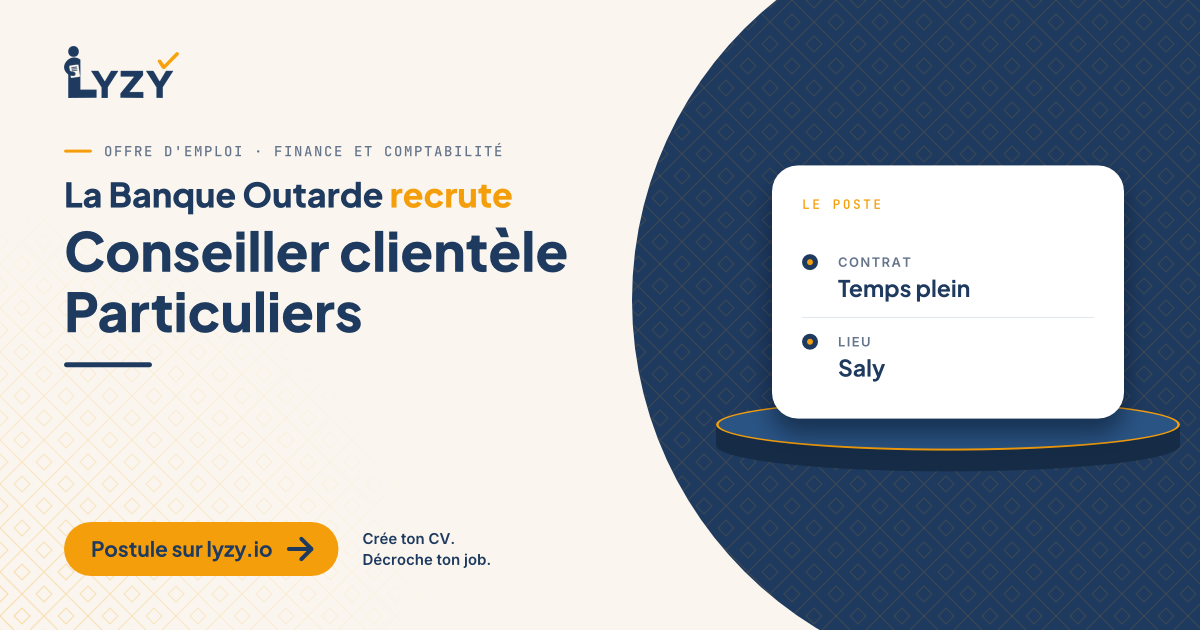 Conseiller clientèle Particuliers