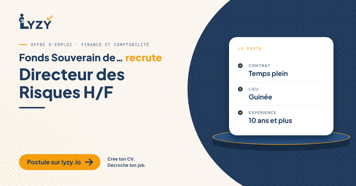 Directeur des Risques H/F