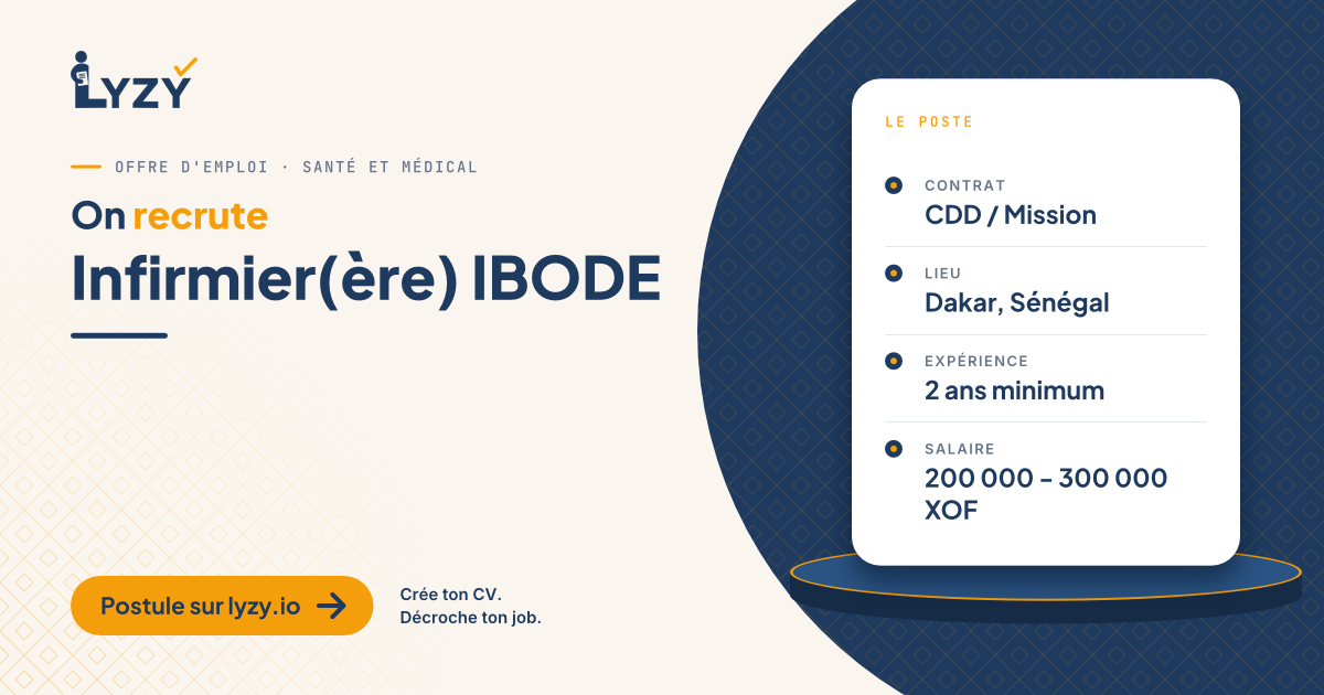Infirmier(ère) IBODE