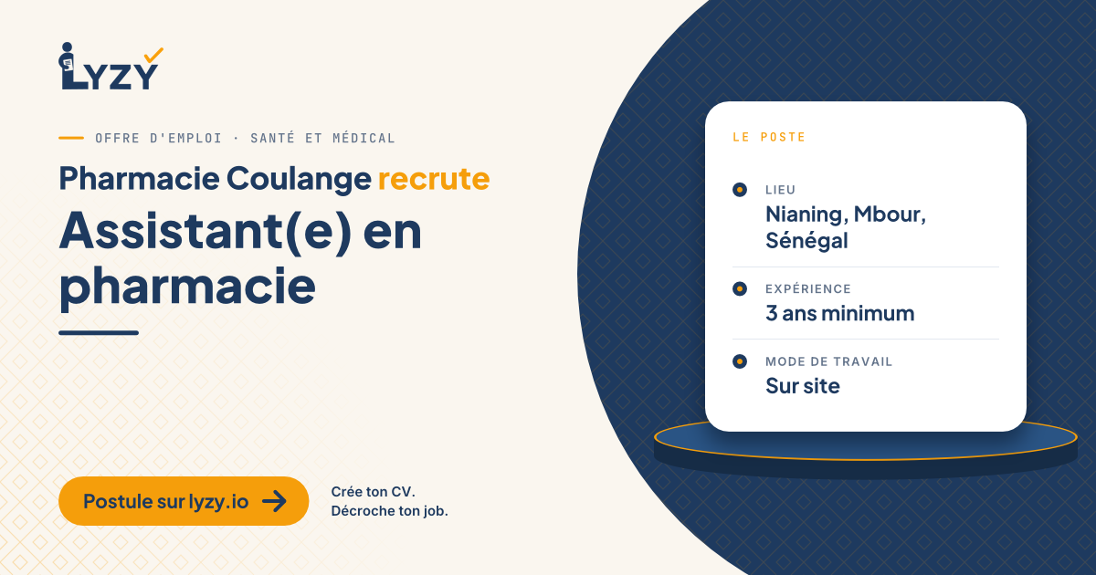 Assistant(e) en pharmacie
