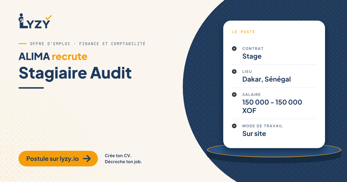 Stagiaire Audit