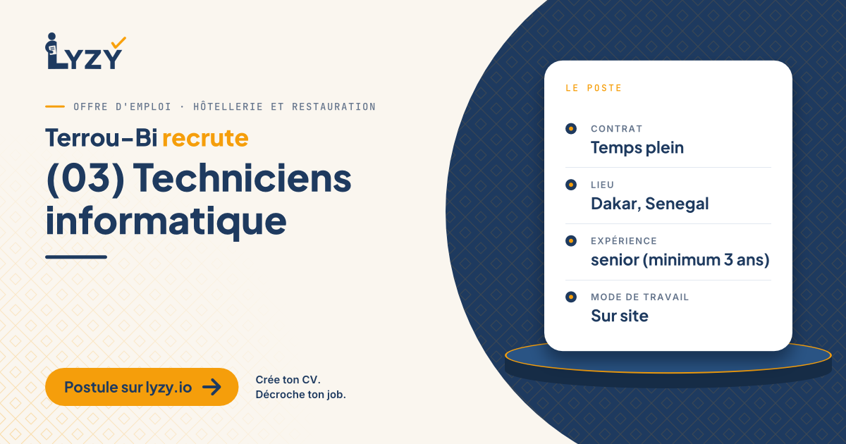 (03) Techniciens informatique