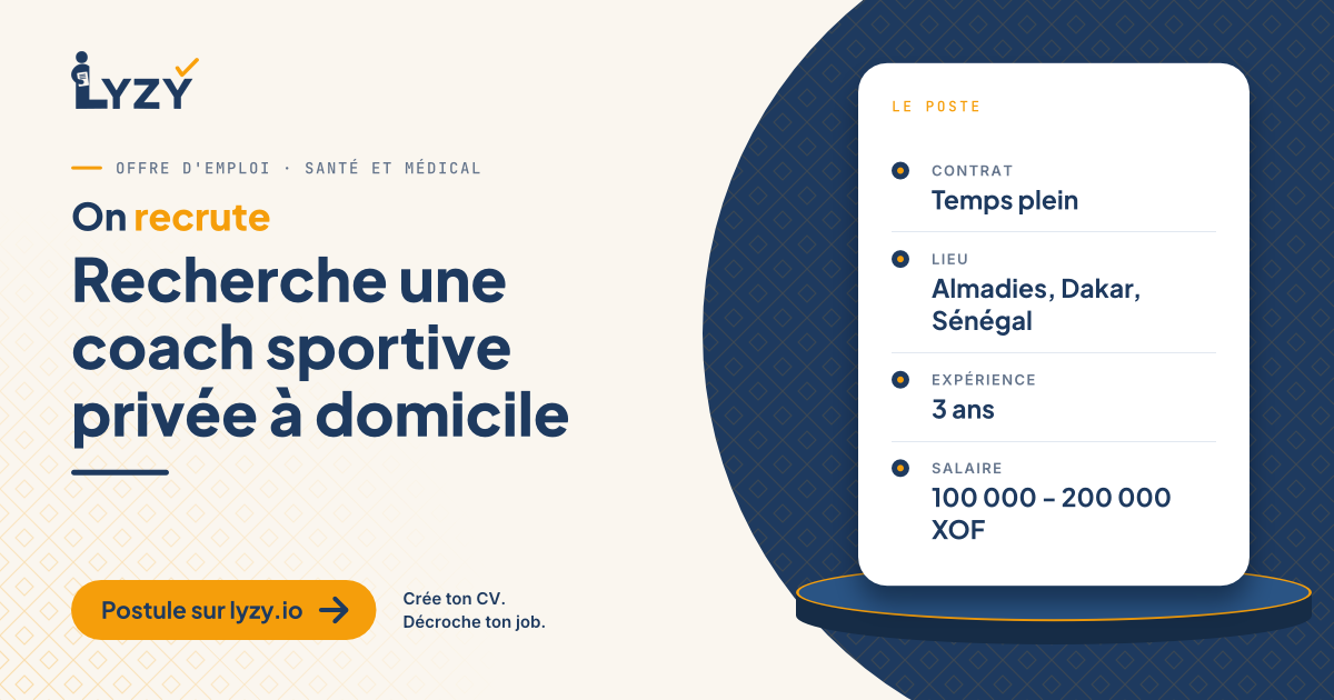 Recherche une coach sportive privée à domicile