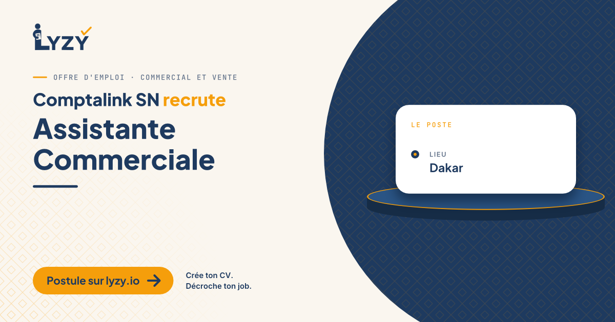 Assistante Commerciale