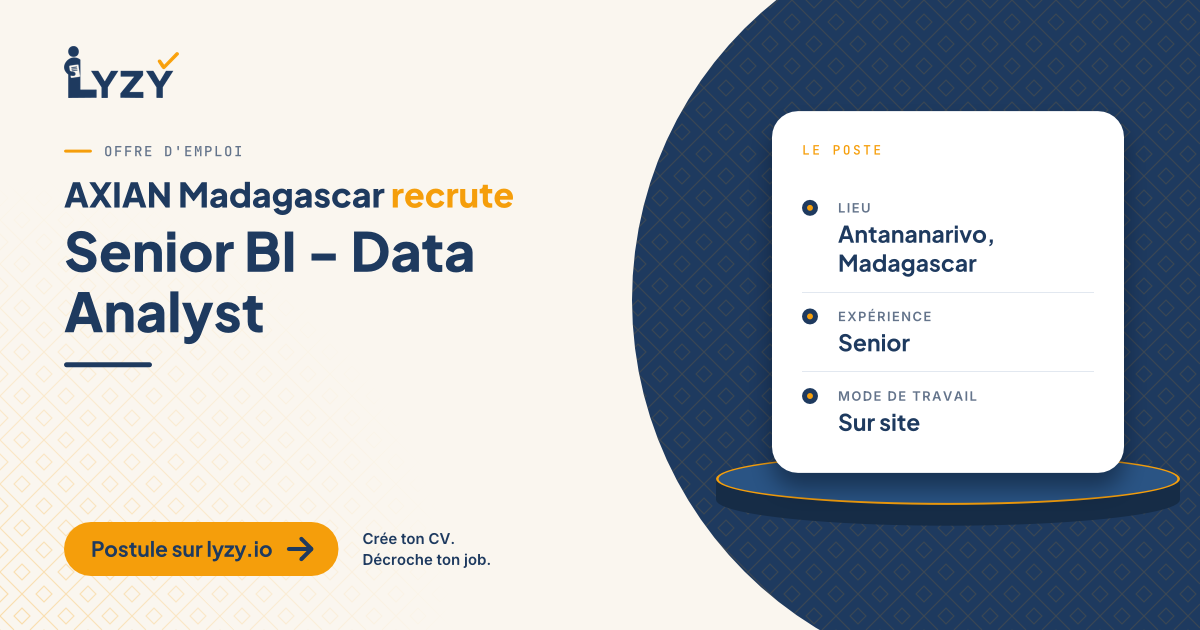Senior BI - Data Analyst